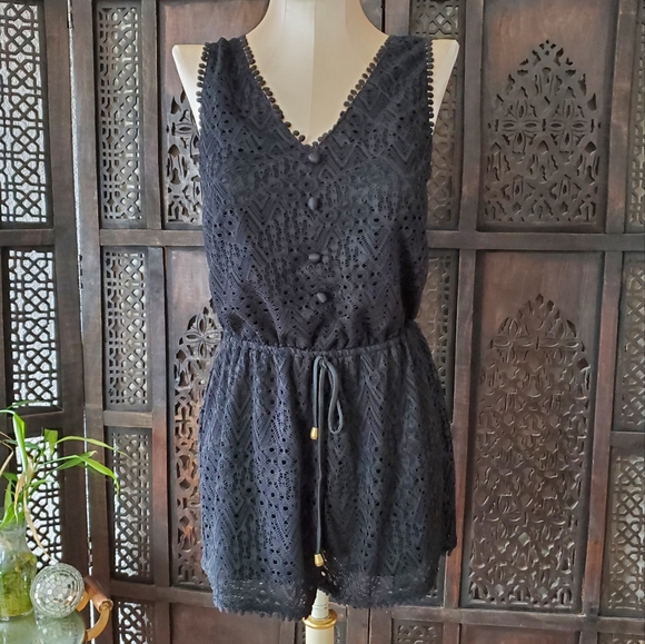 Black romper cover up NWT - Picture 8 of 10
